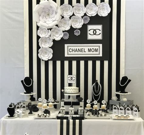 chanel birthday theme|coco chanel party ideas.